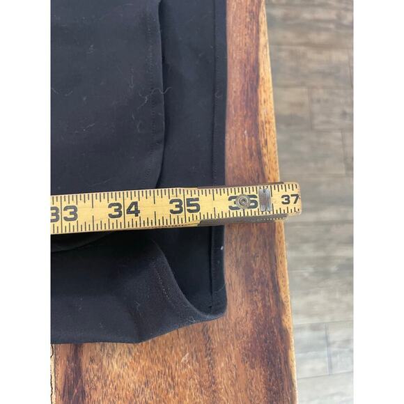 NWT Good American Women's Black scuba Button Down Shirt Dress Size 4 - Picture 9 of 13